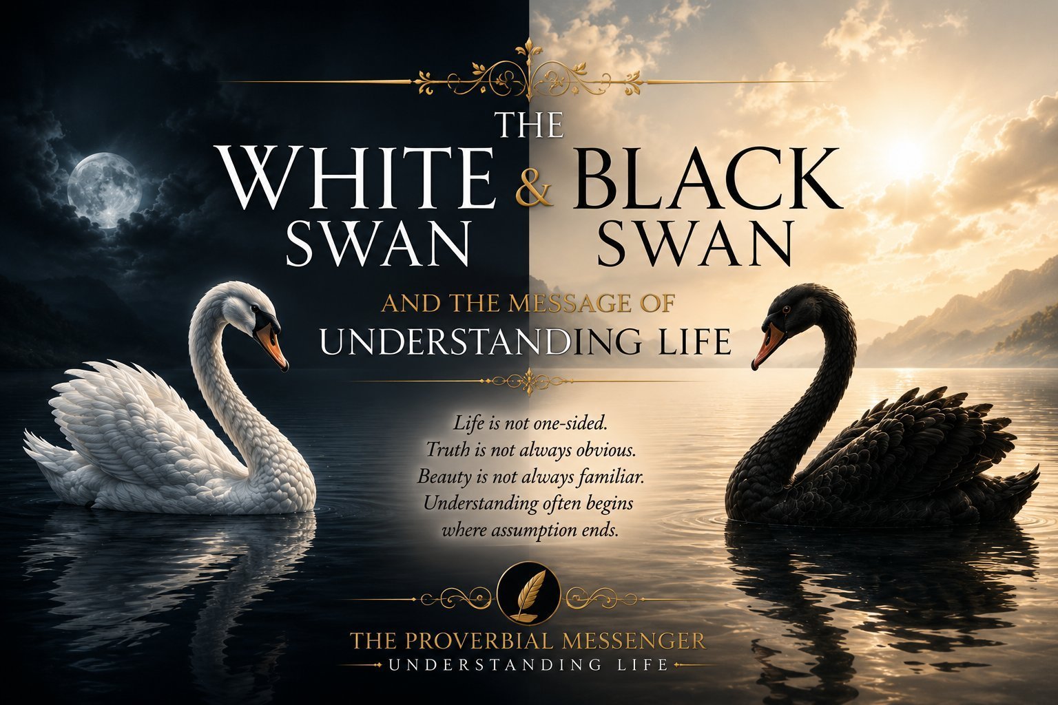The White Swan and the Black Swan
