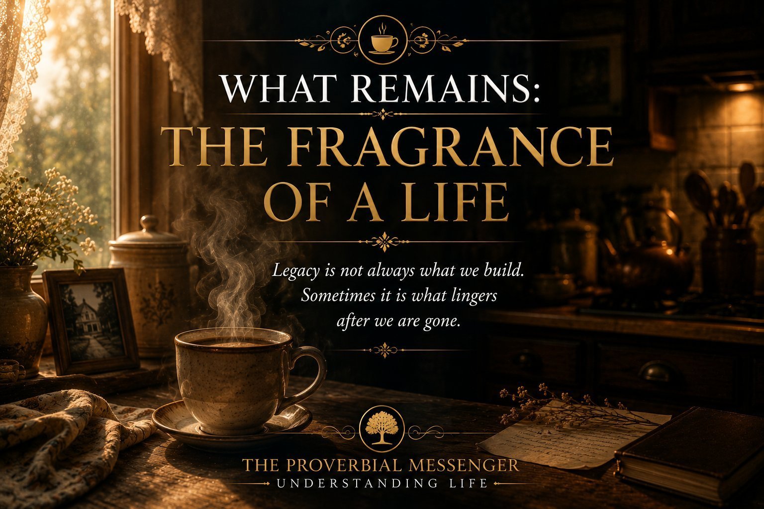 What Remains: The Fragrance of a Life