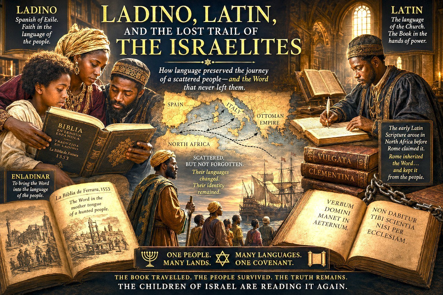 Ladino, Latin, and the Lost Trail of the Israelites