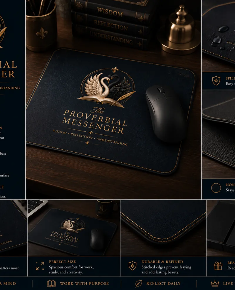 Mouse Pad &mdash; The Proverbial Messenger Author Collection