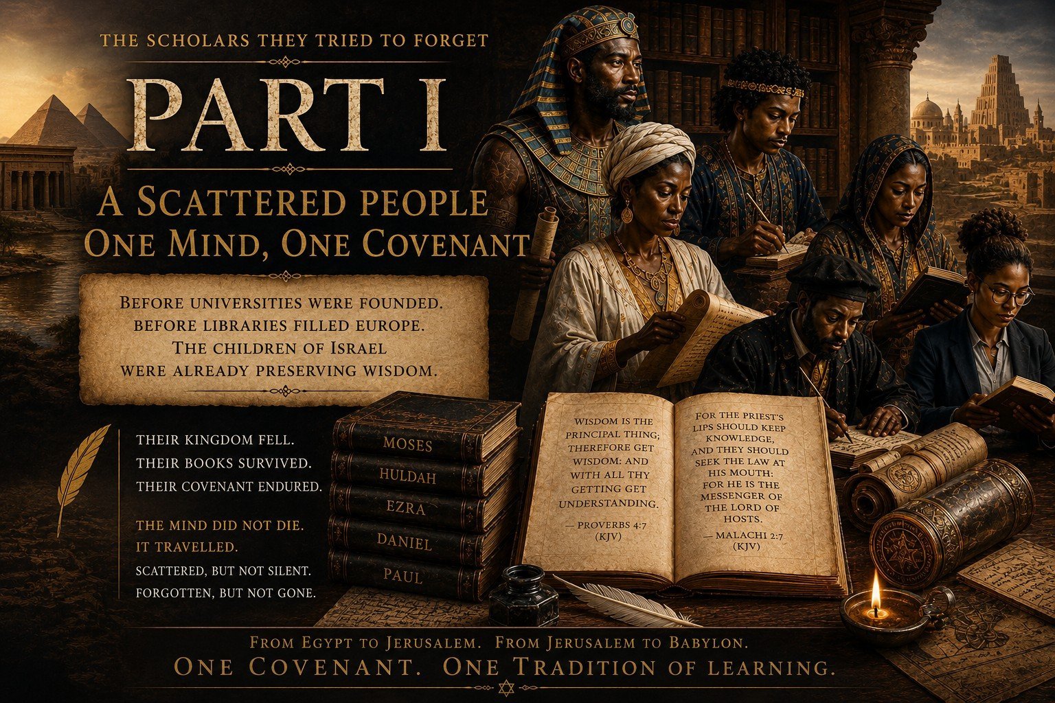 The Scholars They Tried to Forget, Part One