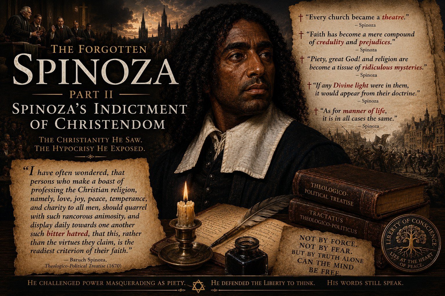 The Forgotten Spinoza, Part II — Spinoza's Indictment of Christendom