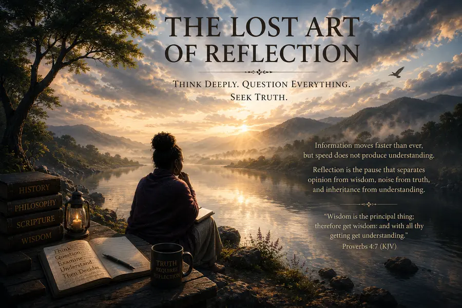 The Lost Art of Reflection